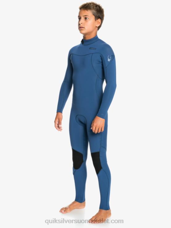 Quiksilver D6JJ2195 pojat merkki sininen 8-16 3/2mm istuntoja l/sl fullsuit