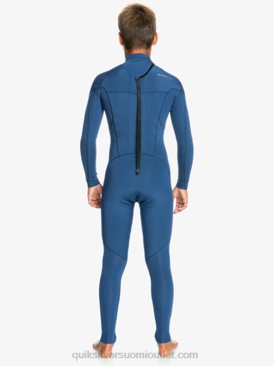 Quiksilver D6JJ2195 pojat merkki sininen 8-16 3/2mm istuntoja l/sl fullsuit