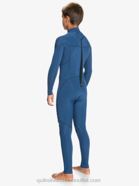 Quiksilver D6JJ2195 pojat merkki sininen 8-16 3/2mm istuntoja l/sl fullsuit