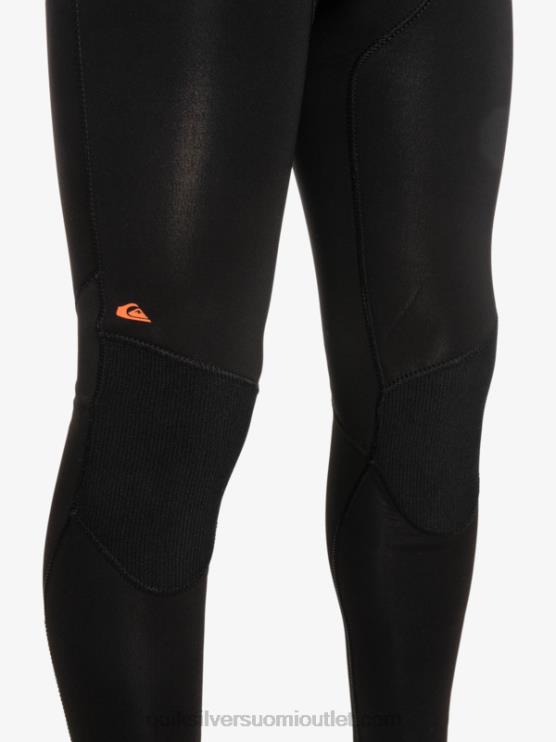 Quiksilver D6JJ2223 pojat musta/maakunnansininen 8-16 3/2mm jokapäiväistä vetoketjullista märkäpukua