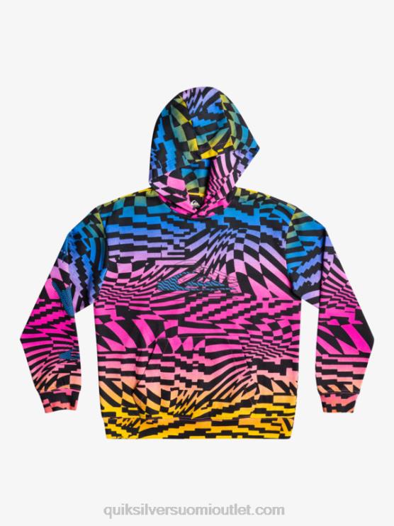 Quiksilver D6JJ2051 pojat pink glo radikaali kertaa 231 8-16 radikaalisti ylimitoitettu huppari