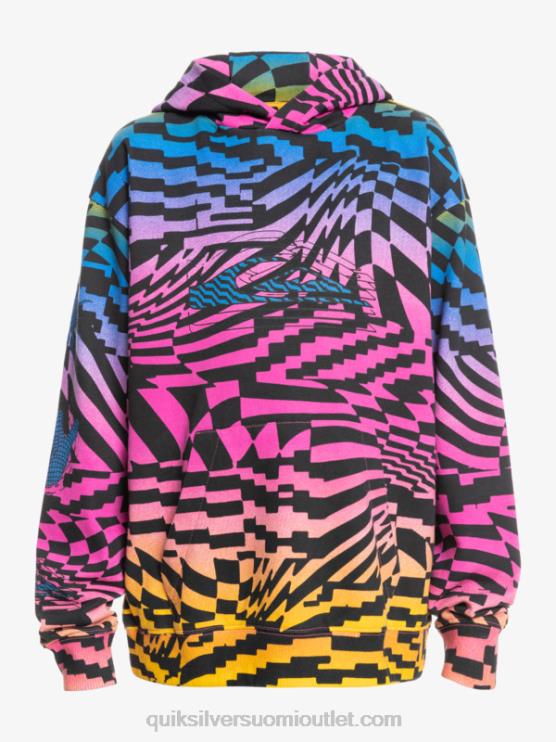 Quiksilver D6JJ2051 pojat pink glo radikaali kertaa 231 8-16 radikaalisti ylimitoitettu huppari