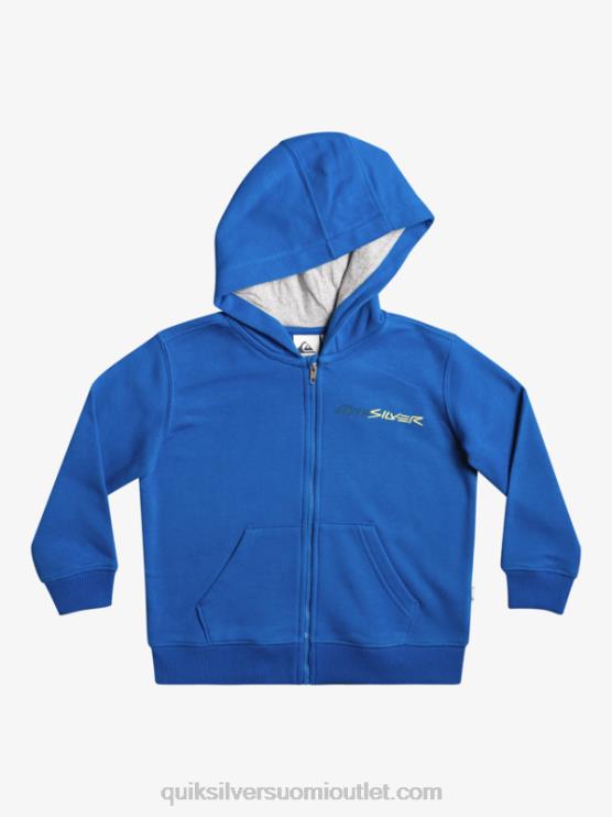 Quiksilver D6JJ2234 pojat snorkkelin sininen 2-7 retroriskiä vetoketjullinen huppari