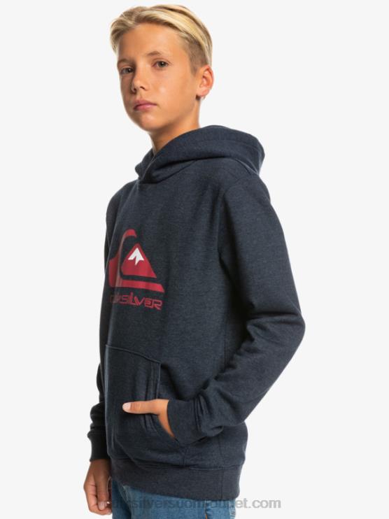 Quiksilver D6JJ2247 pojat laivastonsininen bleiseri kanerva 8-16 iso logo fleecetoppi