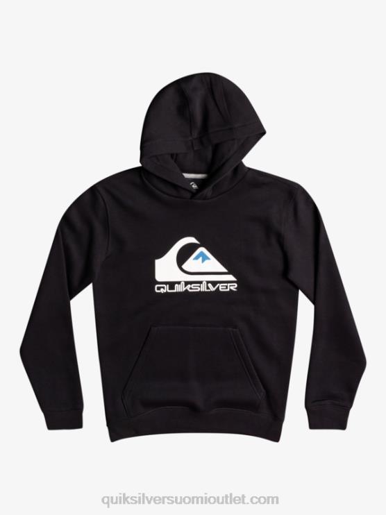 Quiksilver D6JJ2248 pojat musta 8-16 iso logo fleecetoppi