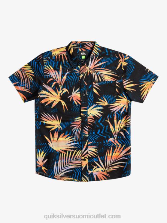 Quiksilver D6JJ2196 pojat musta revitty 8-16 revitty lyhythihainen paita