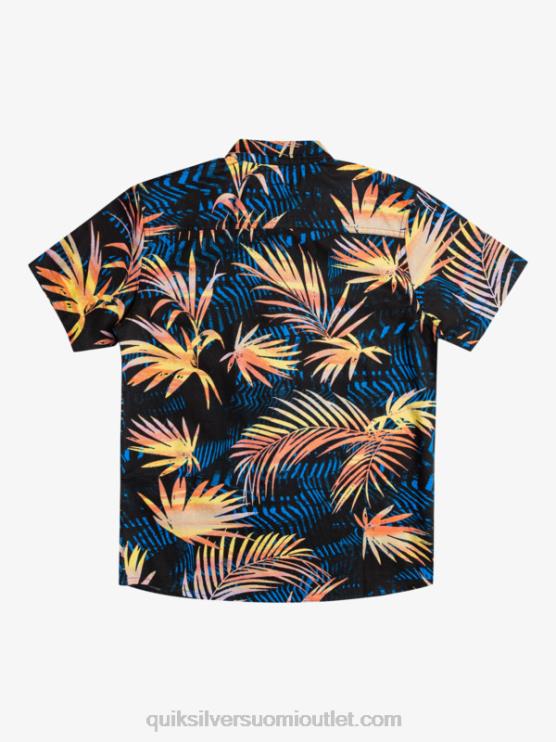 Quiksilver D6JJ2196 pojat musta revitty 8-16 revitty lyhythihainen paita