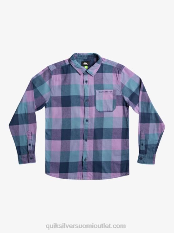 Quiksilver D6JJ2304 pojat insignia sininen emäperho 8-16 pitkähihainen emäkärpäsen flanellipaita