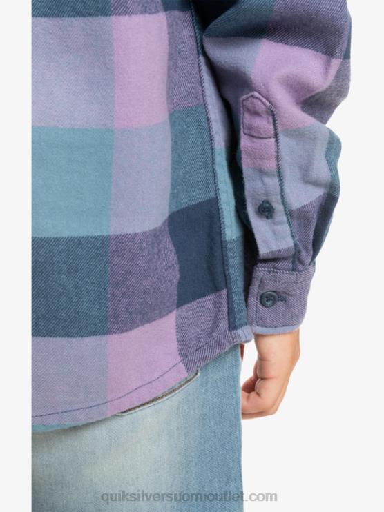 Quiksilver D6JJ2304 pojat insignia sininen emäperho 8-16 pitkähihainen emäkärpäsen flanellipaita