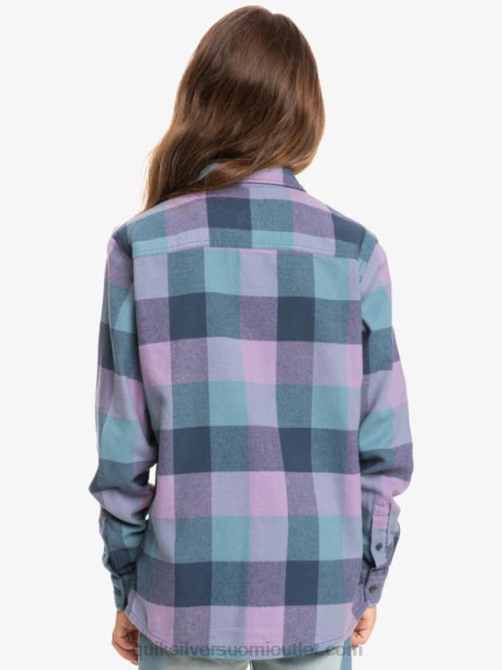 Quiksilver D6JJ2304 pojat insignia sininen emäperho 8-16 pitkähihainen emäkärpäsen flanellipaita