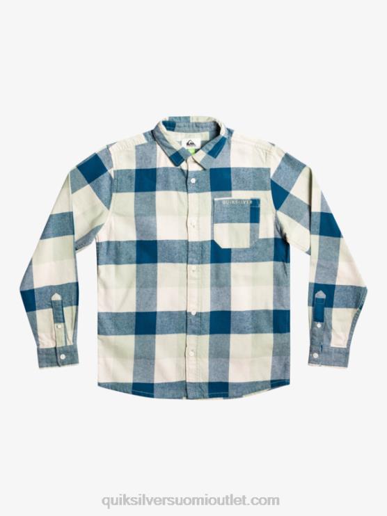 Quiksilver D6JJ2305 pojat aavikkosalvia emäkärpänen 8-16 pitkähihainen emäkärpäsen flanellipaita