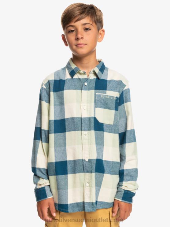 Quiksilver D6JJ2305 pojat aavikkosalvia emäkärpänen 8-16 pitkähihainen emäkärpäsen flanellipaita
