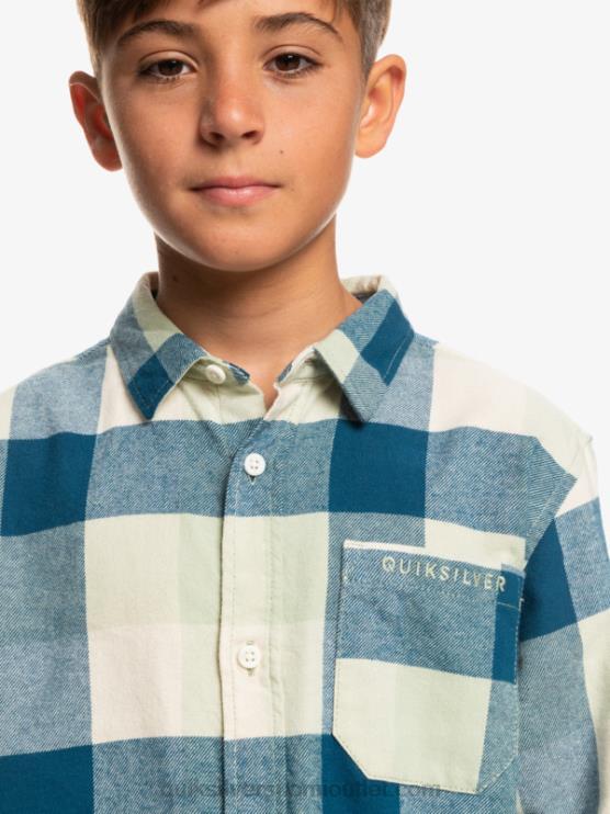 Quiksilver D6JJ2305 pojat aavikkosalvia emäkärpänen 8-16 pitkähihainen emäkärpäsen flanellipaita