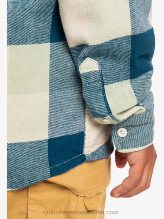 Quiksilver D6JJ2305 pojat aavikkosalvia emäkärpänen 8-16 pitkähihainen emäkärpäsen flanellipaita