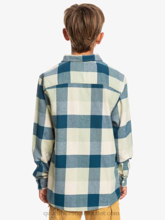 Quiksilver D6JJ2305 pojat aavikkosalvia emäkärpänen 8-16 pitkähihainen emäkärpäsen flanellipaita