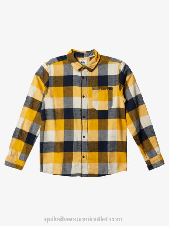 Quiksilver D6JJ2306 pojat koivu emäkärpäs 223 8-16 pitkähihainen emäkärpäsen flanellipaita