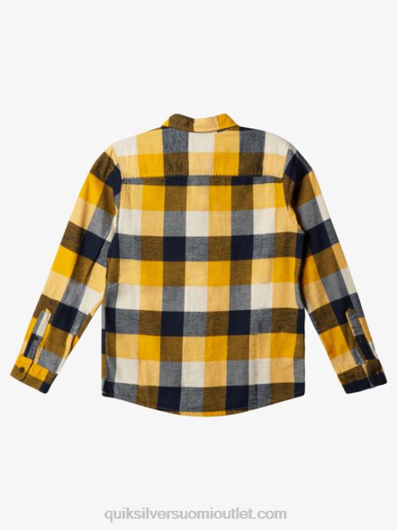 Quiksilver D6JJ2306 pojat koivu emäkärpäs 223 8-16 pitkähihainen emäkärpäsen flanellipaita