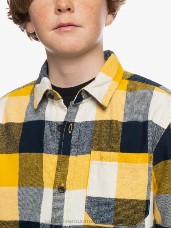 Quiksilver D6JJ2306 pojat koivu emäkärpäs 223 8-16 pitkähihainen emäkärpäsen flanellipaita