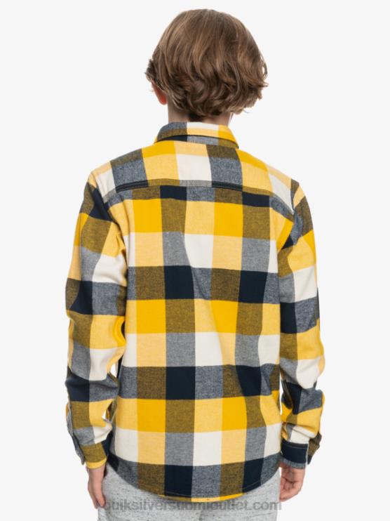 Quiksilver D6JJ2306 pojat koivu emäkärpäs 223 8-16 pitkähihainen emäkärpäsen flanellipaita