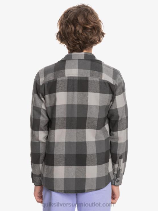 Quiksilver D6JJ2307 pojat rautaportin emäkärpänen 8-16 pitkähihainen emäkärpäsen flanellipaita