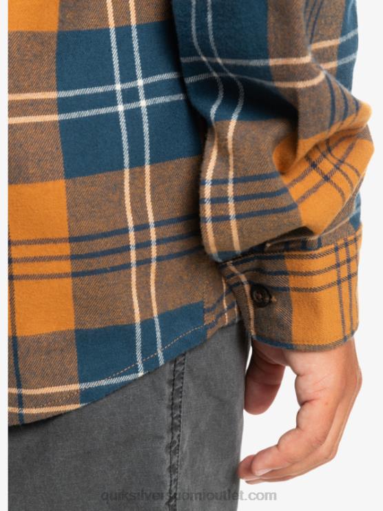 Quiksilver D6JJ2309 pojat ruskea sokeri harelaw 8-16 halidon-hupullinen pitkähihainen paita
