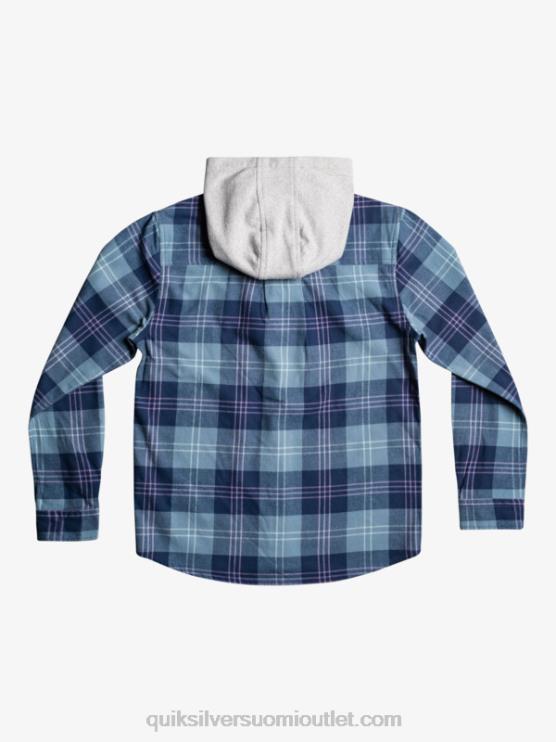 Quiksilver D6JJ2310 pojat Provencial Blue Harelaw 8-16 halidon-hupullinen pitkähihainen paita