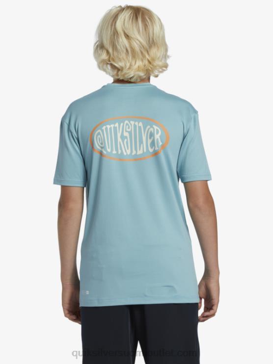 Quiksilver D6JJ2013 pojat cameo sininen 8-16 mix session upf 50 lyhythihainen surffipaita