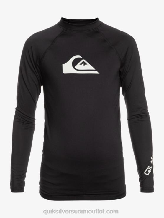 Quiksilver D6JJ2097 pojat musta 8-16 kaikkien aikojen ls-nuorten l/sl surffit