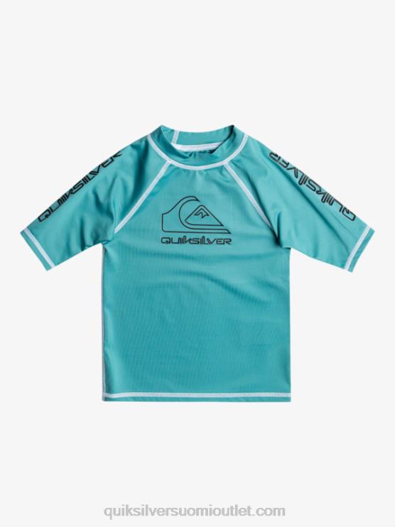 Quiksilver D6JJ2115 pojat britanen sininen 2-7 Tourissa lyhythihainen upf 50 rashguard