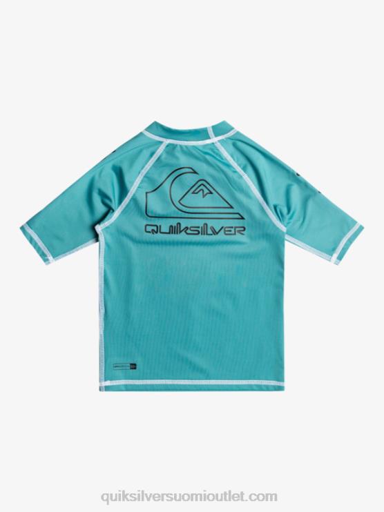 Quiksilver D6JJ2115 pojat britanen sininen 2-7 Tourissa lyhythihainen upf 50 rashguard