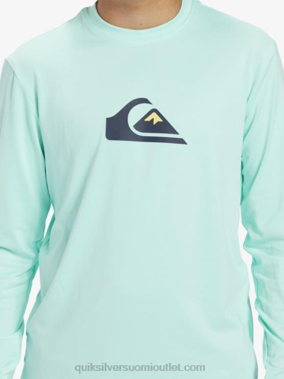 Quiksilver D6JJ2120 pojat rantalasi 8-16 kiinteä viiva ls youth l/sl surffit-paita