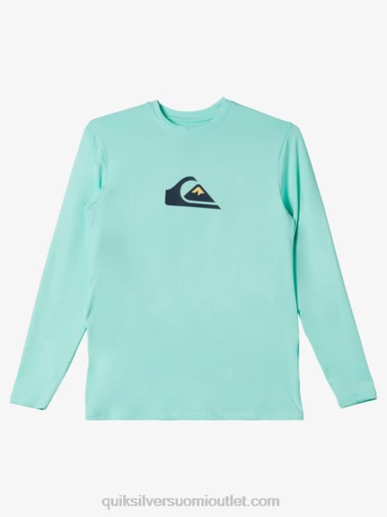 Quiksilver D6JJ2120 pojat rantalasi 8-16 kiinteä viiva ls youth l/sl surffit-paita