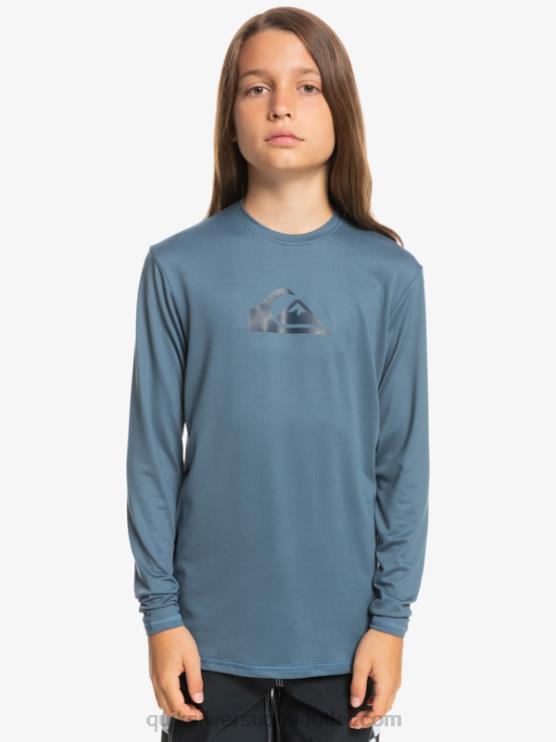 Quiksilver D6JJ2121 pojat merellä 8-16 kiinteä viiva ls youth l/sl surffit-paita
