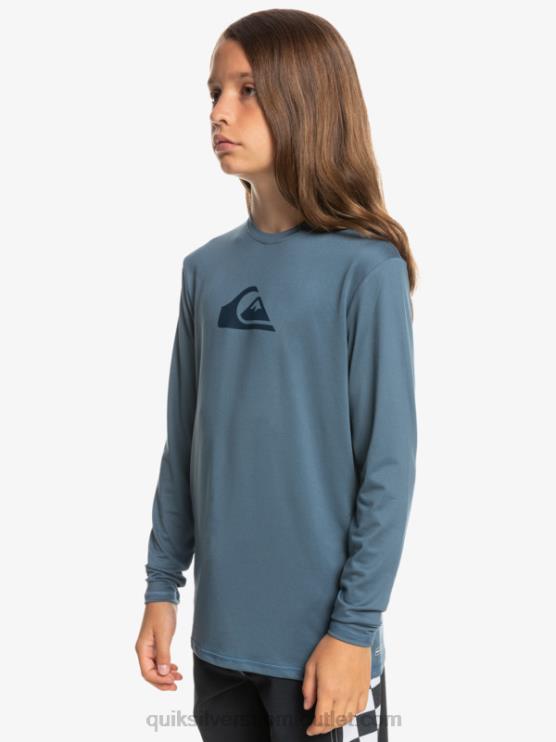 Quiksilver D6JJ2121 pojat merellä 8-16 kiinteä viiva ls youth l/sl surffit-paita