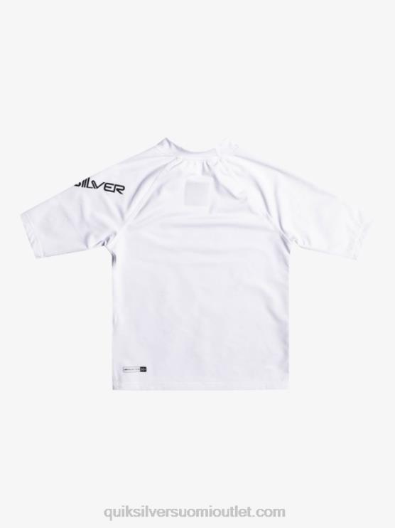 Quiksilver D6JJ2126 pojat valkoinen 2-7 kaikkien aikojen lyhythihainen upf 50 rashguard