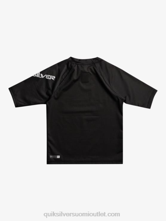 Quiksilver D6JJ2127 pojat musta 2-7 kaikkien aikojen lyhythihainen upf 50 rashguard