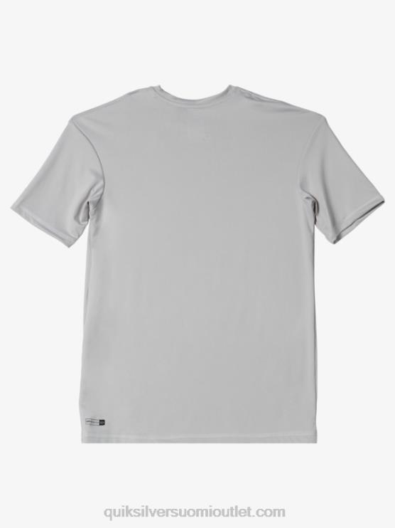 Quiksilver D6JJ2135 pojat harmaa violetti 8-16 solid streak lyhythihainen upf 50 surffit-paita