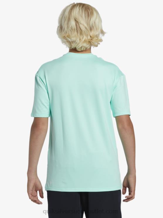 Quiksilver D6JJ2137 pojat rantalasi 8-16 solid streak lyhythihainen upf 50 surffit-paita