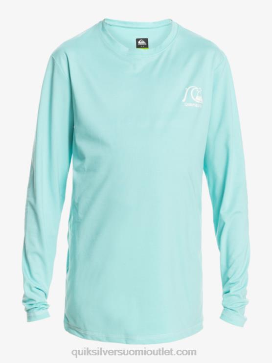 Quiksilver D6JJ2199 pojat enkelinsininen kanerva 8-16 heritage kanerva pitkähihainen upf 50 surffit-paita