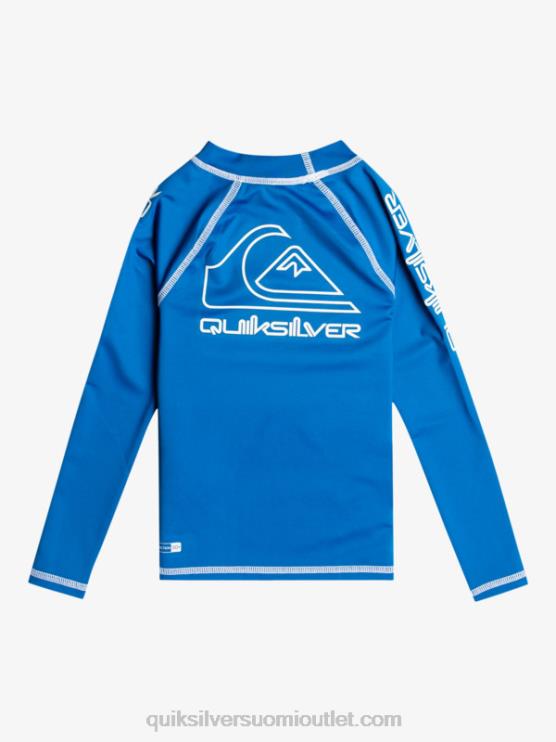Quiksilver D6JJ2219 pojat snorkkelin sininen 2-7 Tourissa pitkähihainen upf 50 rashguard