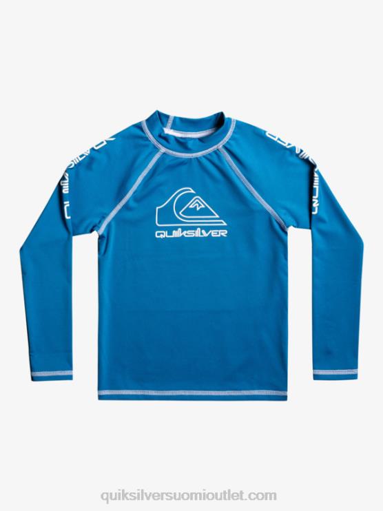 Quiksilver D6JJ2222 pojat vallarta sininen 2-7 Tourissa pitkähihainen upf 50 rashguard