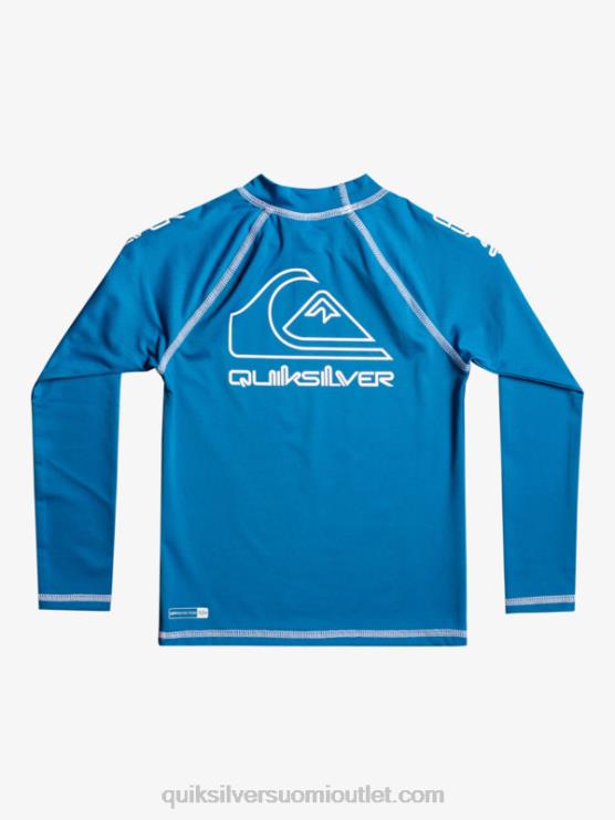 Quiksilver D6JJ2222 pojat vallarta sininen 2-7 Tourissa pitkähihainen upf 50 rashguard