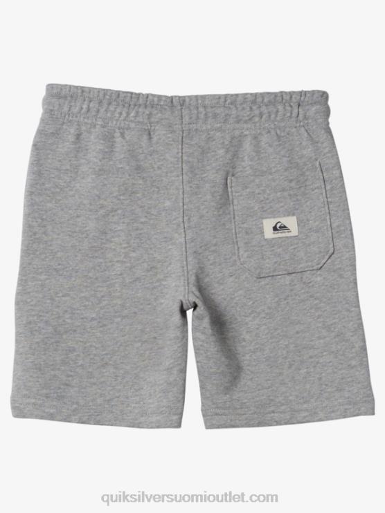 Quiksilver D6JJ2076 pojat vaaleanharmaa kanerva 2-7 helppoa päivän lenkkeilyä