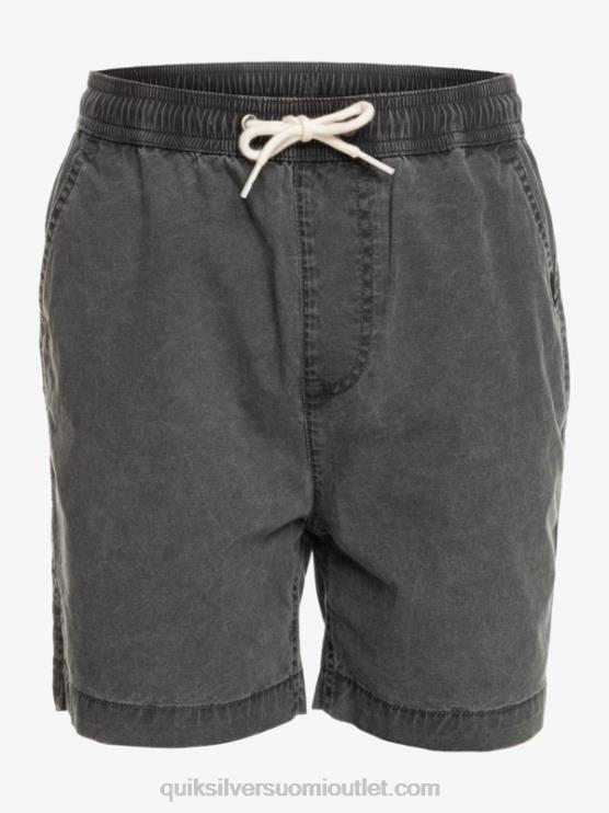 Quiksilver D6JJ2079 pojat musta 8-16 taxer 15 vyötäröshortsit