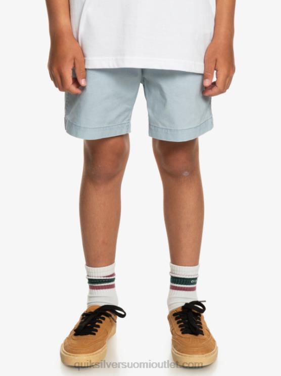 Quiksilver D6JJ2082 pojat taivaallisen sininen 8-16 taxer 15 vyötäröshortsit