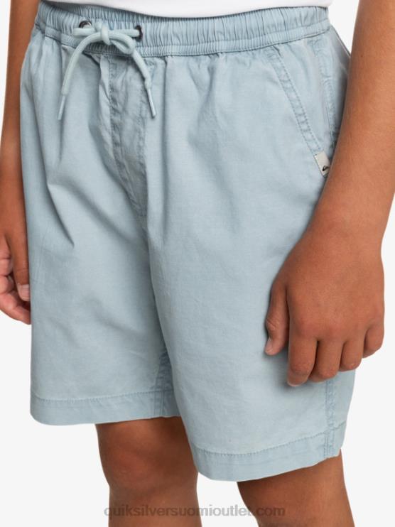 Quiksilver D6JJ2082 pojat taivaallisen sininen 8-16 taxer 15 vyötäröshortsit