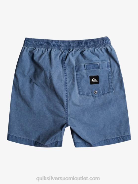 Quiksilver D6JJ2083 pojat merkki sininen 8-16 taxer 15 vyötäröshortsit