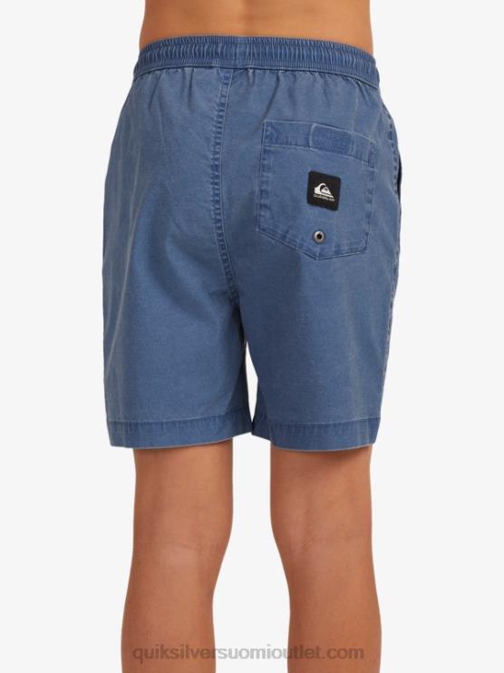 Quiksilver D6JJ2083 pojat merkki sininen 8-16 taxer 15 vyötäröshortsit