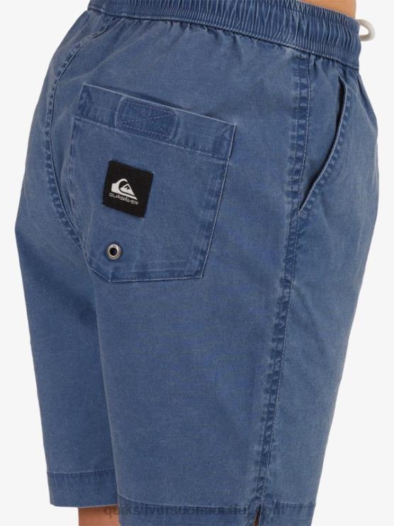 Quiksilver D6JJ2083 pojat merkki sininen 8-16 taxer 15 vyötäröshortsit
