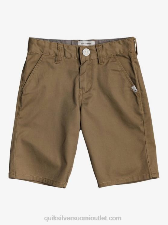 Quiksilver D6JJ2103 pojat jalavapuu 2-7 jokapäiväistä union-joustavaa chino-shortsit